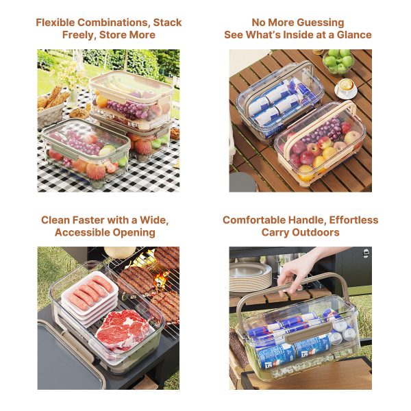 on the go freshbox portable & leakproof food organizer on the go freshbox portable & leakproof food organizer