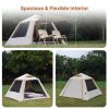 traverseon pole free air tent – 4–8 person inflatable pop up tent with canopy