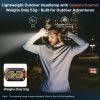 gesture control usb rechargeable ultralight 53g running headlamp waterproof led outdoor light