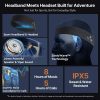 breathable sports headband bluetooth headset ultra thin washable sleep headphones
