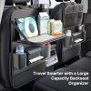 backseat organizer with foldable tray table multi pocket storage bag with tablet holder backseat organizer with foldable tray table multi pocket storage bag with tablet holder