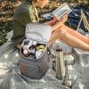 30 can insulated leakproof cooler backpack lightweight thermal bag with multi pockets