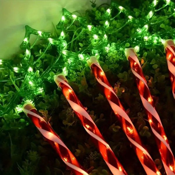 lawn & garden christmas lights – outdoor rain snow resistant decor