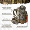 waterproof tactical hunting backpack molle system camo rucksack for survival, hiking & outdoor adventure