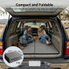 foldable adjustable non inflatable car mattress portable space saving travel bed for suv & car foldable adjustable non inflatable car mattress portable space saving travel bed for suv & car