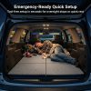 foldable adjustable non inflatable car mattress portable space saving travel bed for suv & car foldable adjustable non inflatable car mattress portable space saving travel bed for suv & car