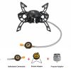 3800w portable windproof camping stove fast boiling outdoor gas burner