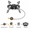 3800w portable windproof camping stove fast boiling outdoor gas burner