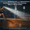 gesture control usb rechargeable ultralight 53g running headlamp waterproof led outdoor light