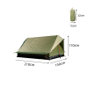 freespan trekking pole tent (solo / duo) — ultralight a frame shelter freespan trekking pole tent (solo / duo) — ultralight a frame shelter