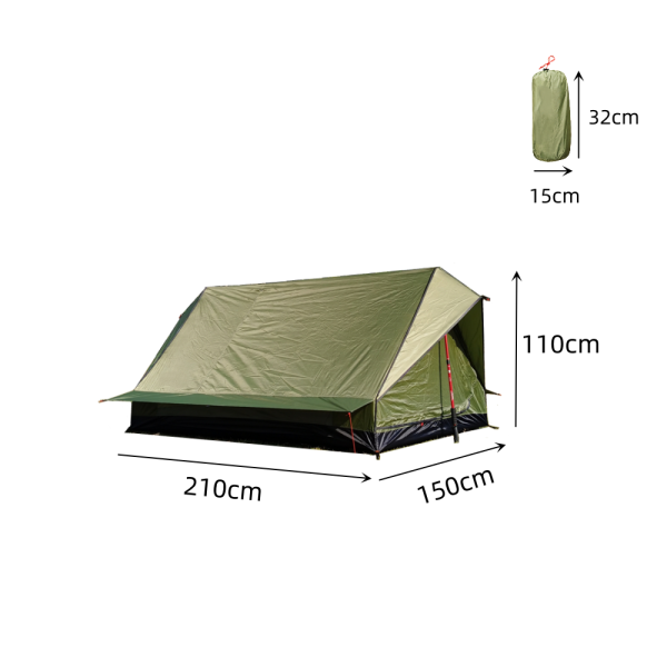 freespan trekking pole tent (solo / duo) — ultralight a frame shelter freespan trekking pole tent (solo / duo) — ultralight a frame shelter