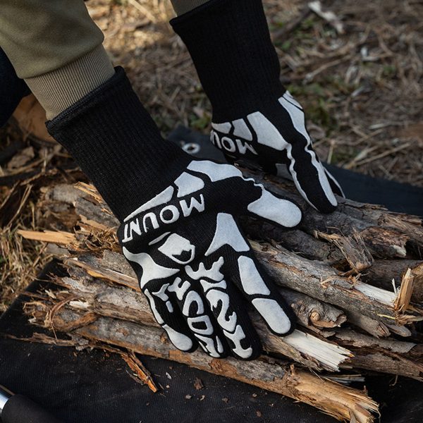 heat resistant bbq & camping cooking gloves heat resistant bbq & camping cooking gloves