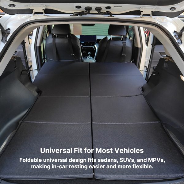 foldable adjustable non inflatable car mattress portable space saving travel bed for suv & car foldable adjustable non inflatable car mattress portable space saving travel bed for suv & car