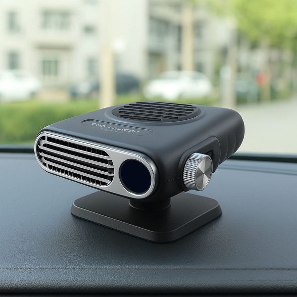 12V car heater for trucks SUVs and UTVs providing fast windshield defrosting