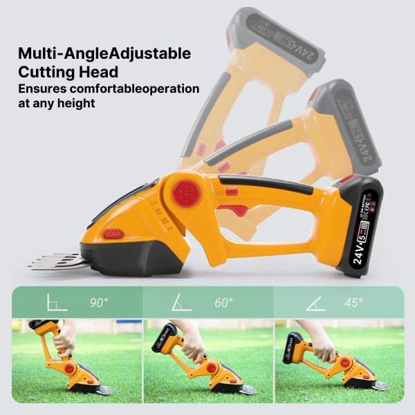 2 in 1 cordless mini electric hedge trimmer handheld rechargeable grass shear & shrub trimmer 2 in 1 cordless mini electric hedge trimmer handheld rechargeable grass shear & shrub trimmer