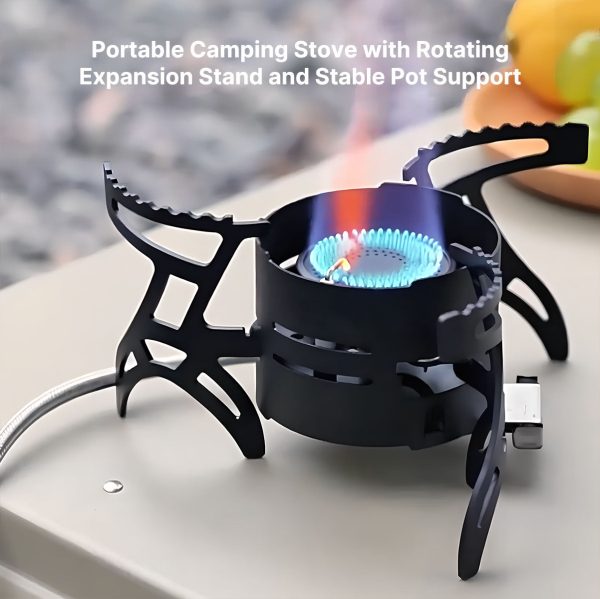3600w portable windproof camping stove fast boiling outdoor gas burner 3600w portable windproof camping stove fast boiling outdoor gas burner