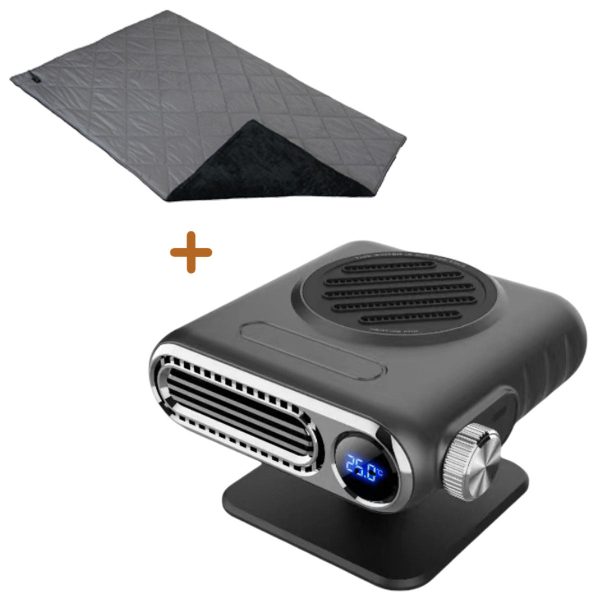 12v portable fast heating car heater 150w electric windshield defroster & demister