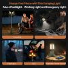 4800lm telescopic camping lantern rechargeable outdoor atmosphere light