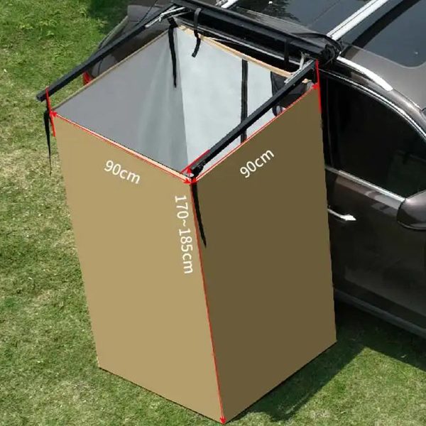 430g ultra lightweight waterproof privacy shelter portable foldable car mounted changing room