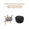 13800w high power camping stove foldable multi head outdoor cooker