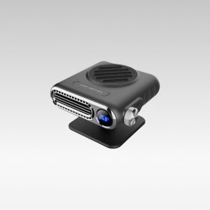 12V portable car heater with digital display for winter driving