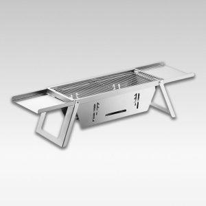 portable charcoal bbq 2cm ultra thin foldable for 3 6 people