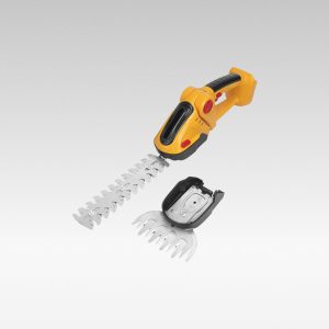 2 in 1 cordless mini electric hedge trimmer handheld rechargeable grass shear & shrub trimmer
