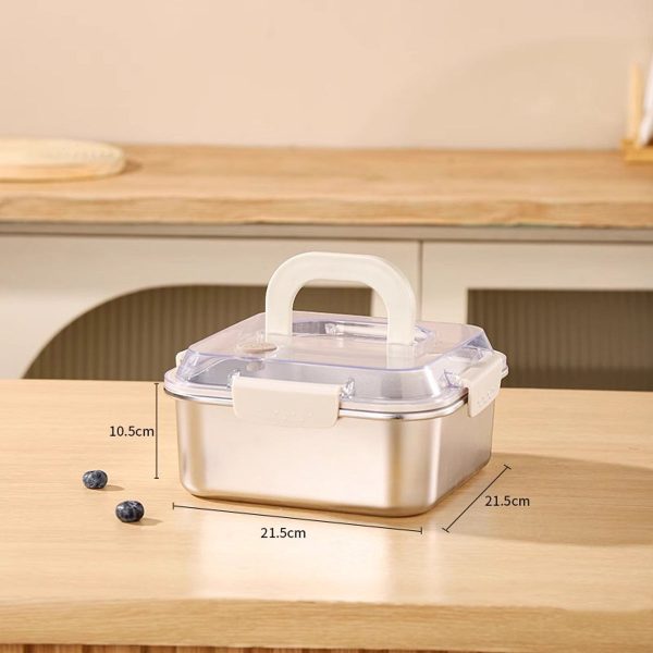 insulated leakproof rigid lunch tote heavy duty thermal lunch box for work, picnic & outdoor travel insulated leakproof rigid lunch tote heavy duty thermal lunch box for work, picnic & outdoor travel