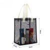 large capacity mesh tote bag lightweight quick dry handbag with unique eye design large capacity mesh tote bag lightweight quick dry handbag with unique eye design