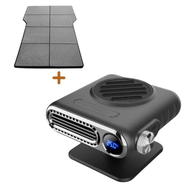 12v portable fast heating car heater 150w electric windshield defroster & demister