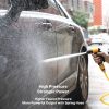10 30m telescopic water pipe with high pressure car washing gun expandable flexible hose