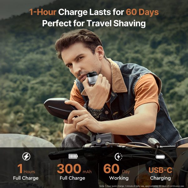 pocket size mini electric razor usb rechargeable portable rotary shaver for men pocket size mini electric razor usb rechargeable portable rotary shaver for men