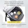 30 can insulated leakproof cooler backpack lightweight thermal bag with multi pockets