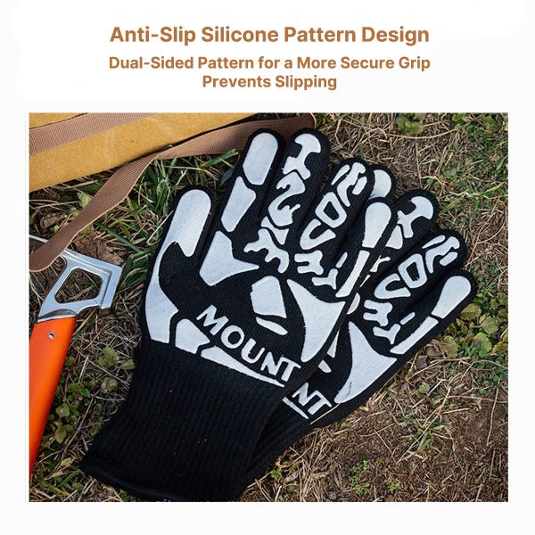 heat resistant bbq & camping cooking gloves heat resistant bbq & camping cooking gloves