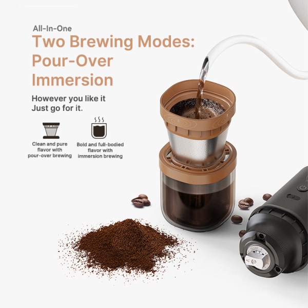 brewmate 25 portable all in one coffee grinder and brewer brewmate 25 portable all in one coffee grinder and brewer