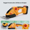 2 in 1 cordless mini electric hedge trimmer handheld rechargeable grass shear & shrub trimmer 2 in 1 cordless mini electric hedge trimmer handheld rechargeable grass shear & shrub trimmer