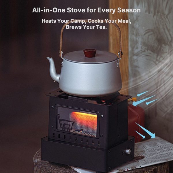 1900w retro gas stove portable cooking & flame viewing 1900w retro gas stove portable cooking & flame viewing