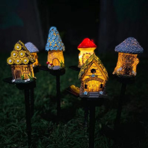 lawn & garden christmas lights – outdoor rain snow resistant decor