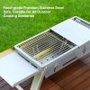 portable charcoal bbq 2cm ultra thin foldable for 3 6 people portable charcoal bbq 2cm ultra thin foldable for 3 6 people