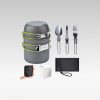 outdoor camping cooking wear equipment portable hiking travel pocket picnic tool kit