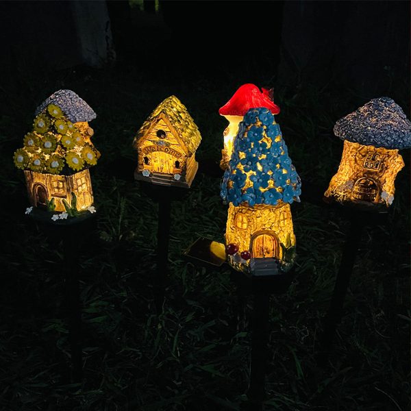 lawn & garden christmas lights – outdoor rain snow resistant decor