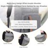 30 can insulated leakproof cooler backpack lightweight thermal bag with multi pockets