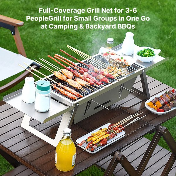portable charcoal bbq 2cm ultra thin foldable for 3 6 people portable charcoal bbq 2cm ultra thin foldable for 3 6 people