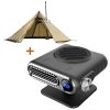 12v portable fast heating car heater 150w electric windshield defroster & demister