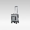 32l rolling tpu soft cooler with detachable trolley waterproof leakproof portable ice chest for travel & camping