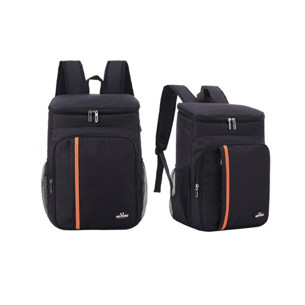 30 can insulated leakproof cooler backpack lightweight thermal bag with multi pockets