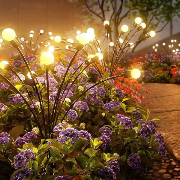 lawn & garden christmas lights – outdoor rain snow resistant decor