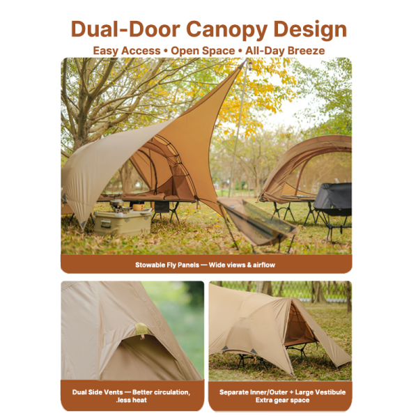 cot compatible bivy tent for solo camping – floating ultralight shelter | traverseon