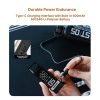 ultra light multi use mini camping light, 8 lighting modes, type c port, only 36g