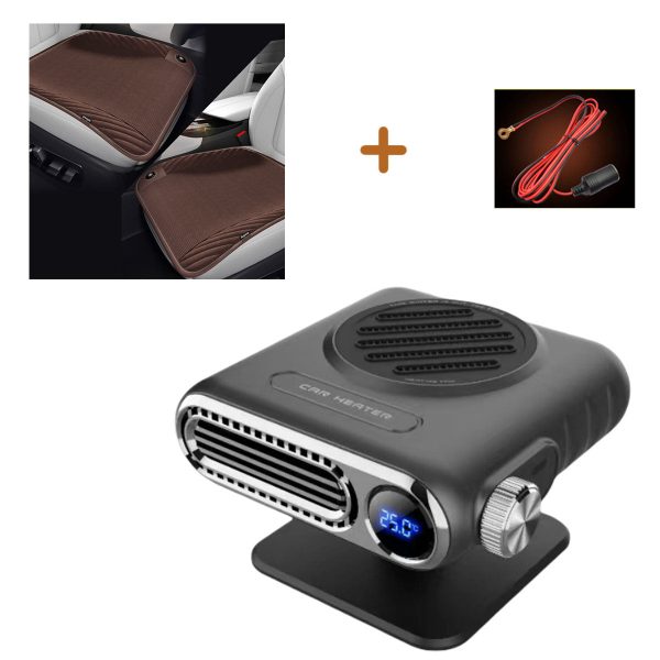 12v portable fast heating car heater 150w electric windshield defroster & demister